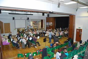 Brass workshop lead by David Thornton in 2014